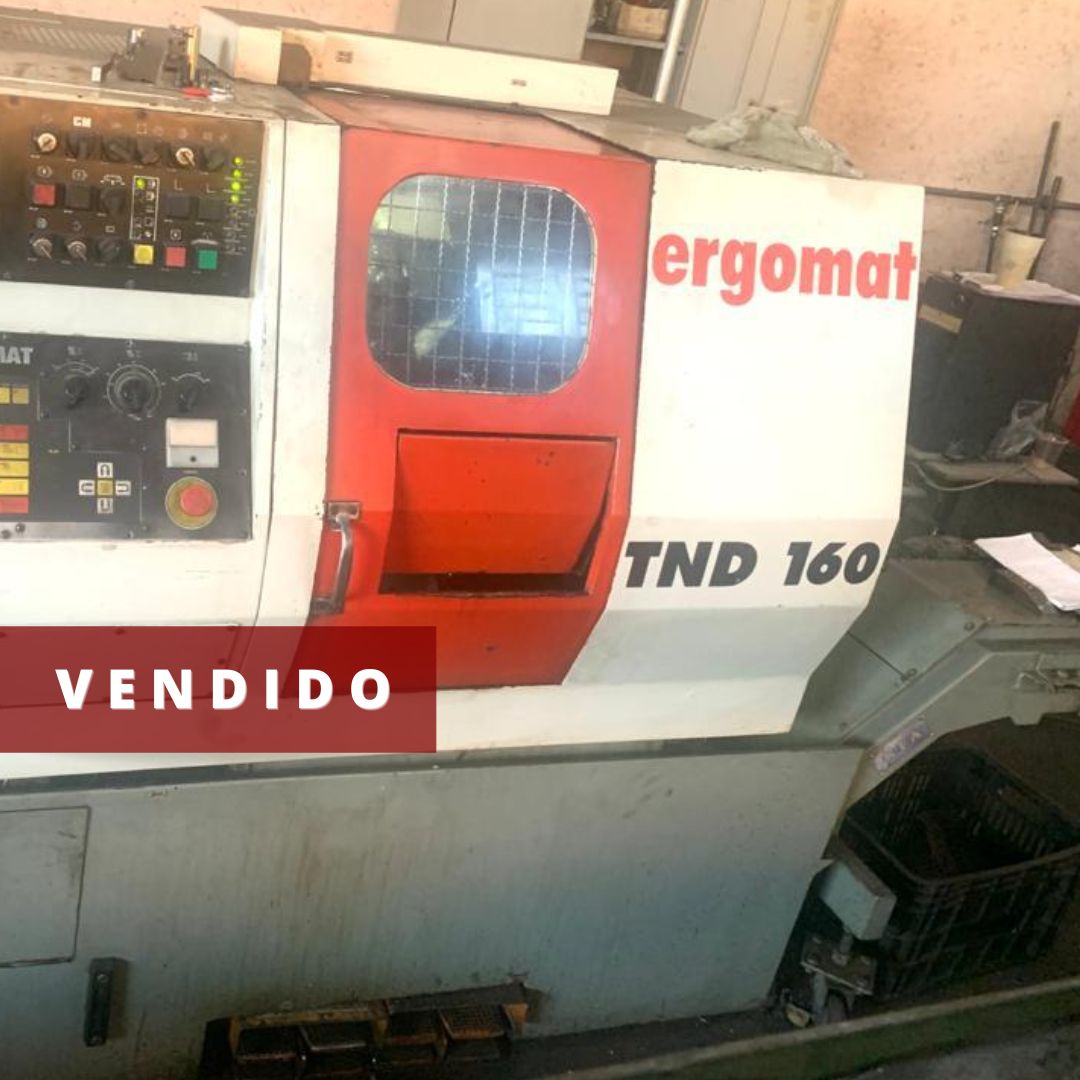 TORNO CNC ERGOMAT TND 160 ANO 2001